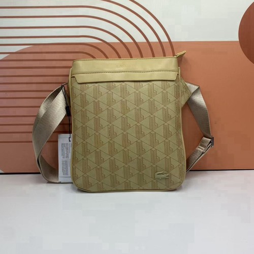 5A Men's Monogram Print Large Vertical Flat Crossbody Bag