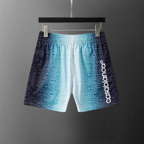 5A Men's Gradient Print Swim Shorts Drawstring Beach Shorts