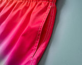 5A Men's Tri-Color Gradient Swim Shorts Beach Shorts