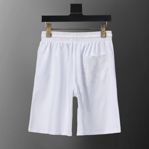 5A Men's Signature Monogram Pocket Casual Shorts