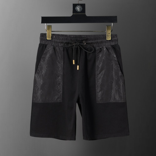 5A Men's Signature Monogram Pocket Casual Shorts