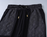 5A Men's Signature Monogram Pocket Casual Shorts