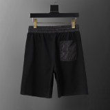 5A Men's Signature Monogram Pocket Casual Shorts