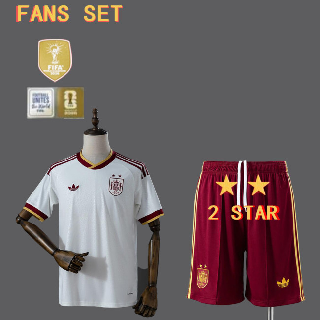 5A Men Kids 2026 FIFA World Cup Spain Winner Fans Set Jersey