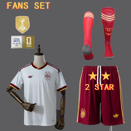 5A Men Kids 2026 FIFA World Cup Spain Winner Fans Set Jersey