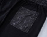 5A Men's Signature Monogram Pocket Casual Shorts