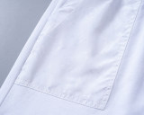 5A Men's Signature Monogram Pocket Casual Shorts