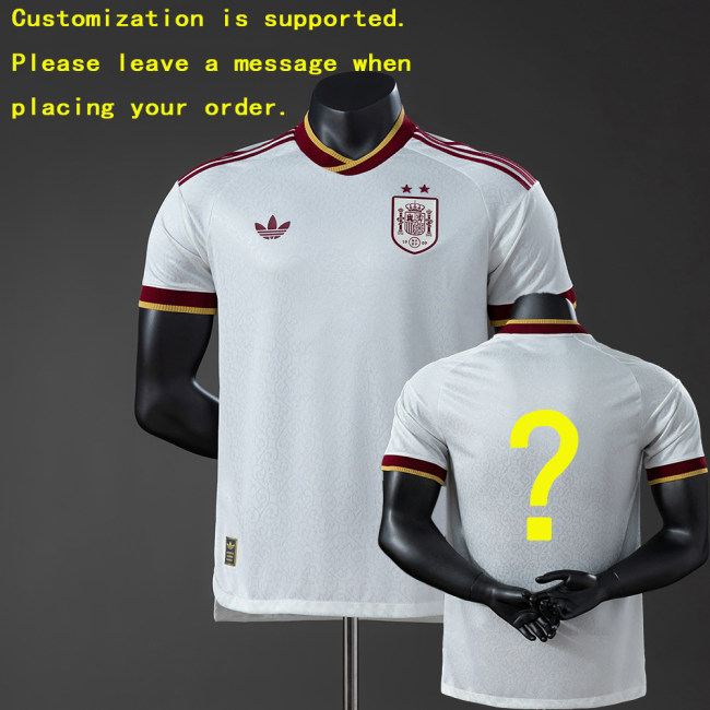 Original 2026 FIFA World Cup National Spanish Champion Player Version Jersey
