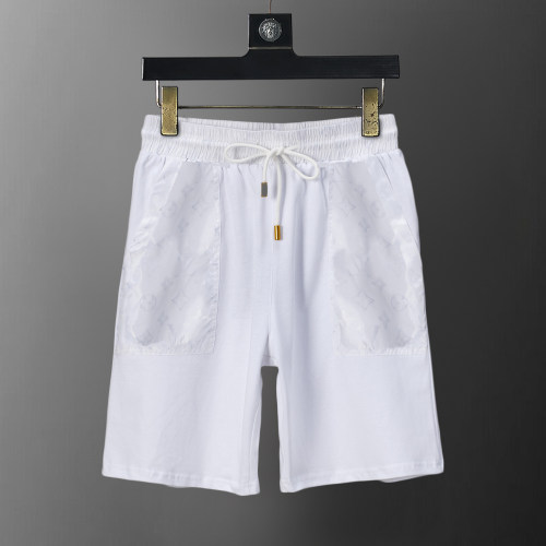 5A Men's Signature Monogram Pocket Casual Shorts
