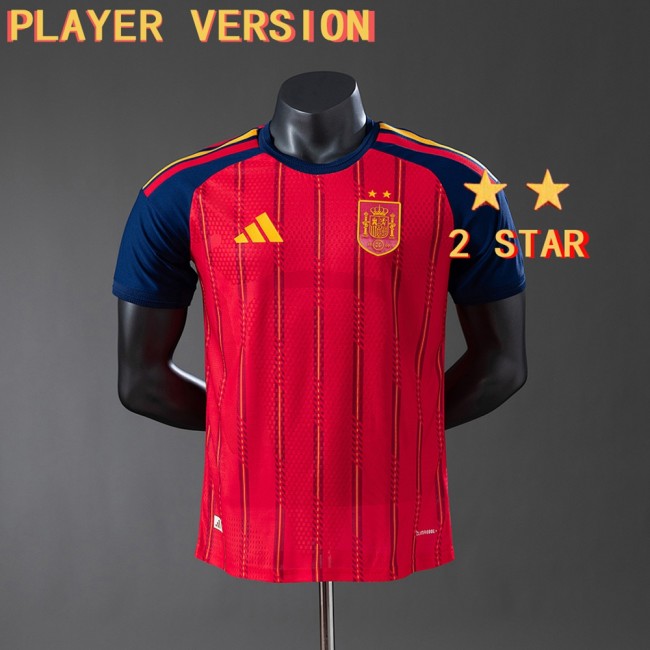 Original 2026 FIFA World Cup Spain Winner Player Version Jersey