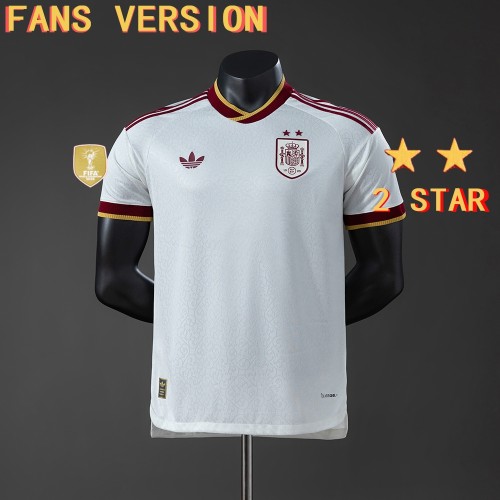 Original 2026 FIFA World Cup Spain Winner Fans Version Jersey
