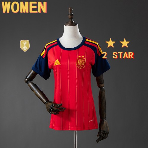Original 2026 FIFA World Cup Spain Winner Women's Jersey