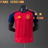 Original 2026 FIFA World Cup Spain Winner Fans Version Jersey