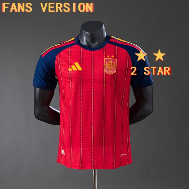 Original 2026 FIFA World Cup Spain Winner Fans Version Jersey