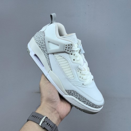 5A Spizike Low White Cement Grey Sneaker Retro Basketball Shoes HQ3602-121