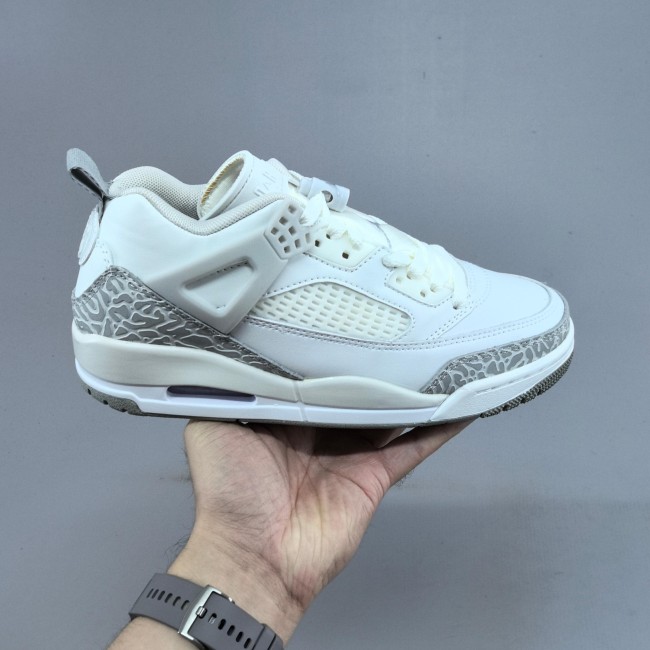 5A Spizike Low White Cement Grey Sneaker Retro Basketball Shoes HQ3602-121