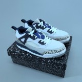 5A Spizike Low White Midnight Navy Sneaker Retro Basketball Shoes FQ1759-140