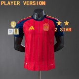 Original 2026 FIFA World Cup Spain Winner Player Version Jersey