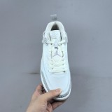 5A Spizike Low White Cement Grey Sneaker Retro Basketball Shoes HQ3602-121