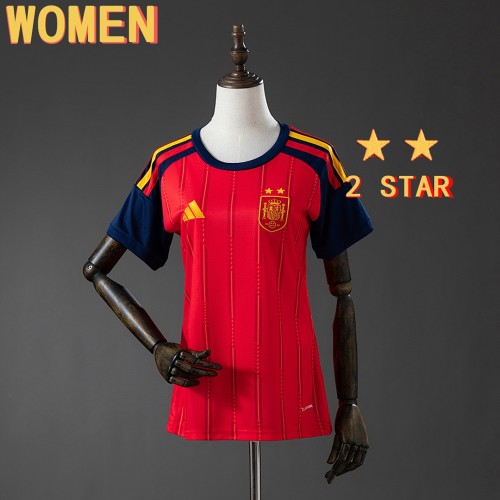Original 2026 FIFA World Cup Spain Winner Women's Jersey