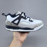 5A Spizike Low White Midnight Navy Sneaker Retro Basketball Shoes FQ1759-140