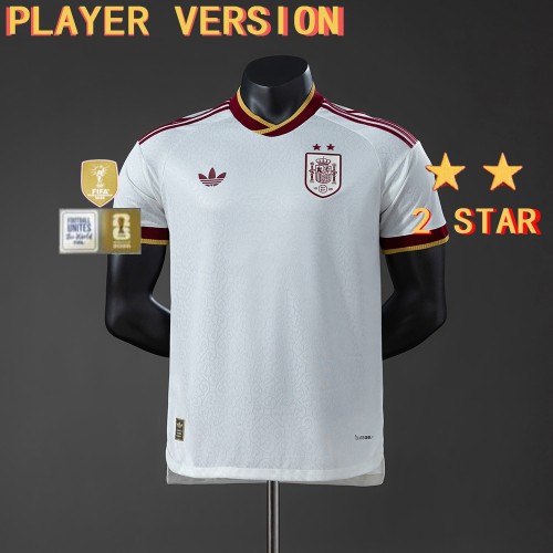 Original 2026 FIFA World Cup Spain Winner Player Version Jersey