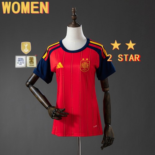 Original 2026 FIFA World Cup Spain Winner Women's Jersey
