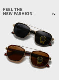 5A Aviator Polarized Sunglasses 3675