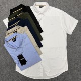 5A Men's Short-Sleeve Business Casual Shirt