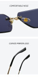 5A Rimless Sunglasses 017