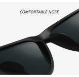 5A Square Frame Polarized Sunglasses 4185