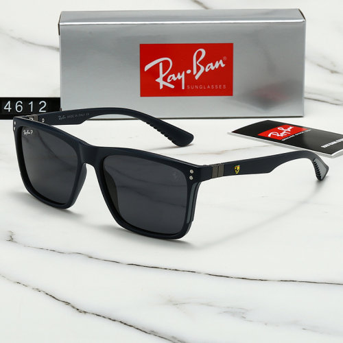 5A Unisex Square Frame Polarized Sunglasses 4612
