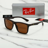 5A Unisex Square Frame Polarized Sunglasses 4612