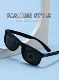 5A Square Frame Polarized Sunglasses 4185