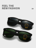 5A Square Frame Polarized Sunglasses 4185