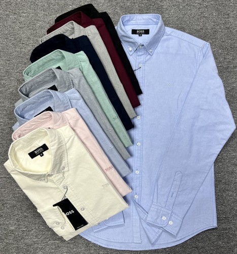 5A Men's Long-Sleeve Oxford Shirt
