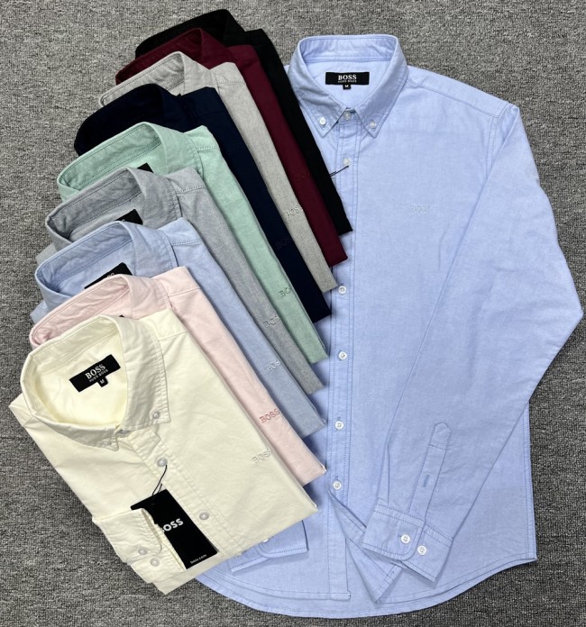 5A Men's Long-Sleeve Oxford Shirt
