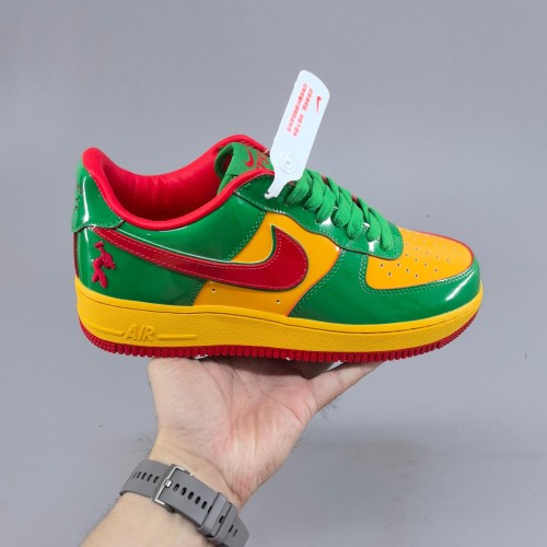 5A Air Force 1 Low Lucky Green Sneakers