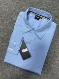 5A Men's Embroidered Logo Long-Sleeve Shirt