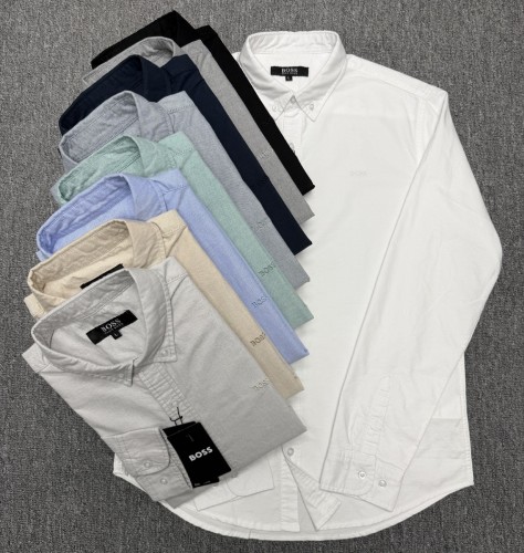 5A Men's Long-Sleeve Oxford Shirt