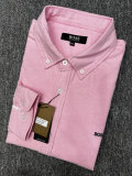 5A Men's Embroidered Logo Long-Sleeve Oxford Shirt