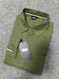 5A Men's Embroidered Logo Long-Sleeve Shirt