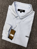 5A Men's Embroidered Logo Long-Sleeve Oxford Shirt