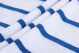 5A Men's Classic Fit Striped Short Sleeve Polo Shirt