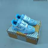 5A Monogram Donuts Trainer blue