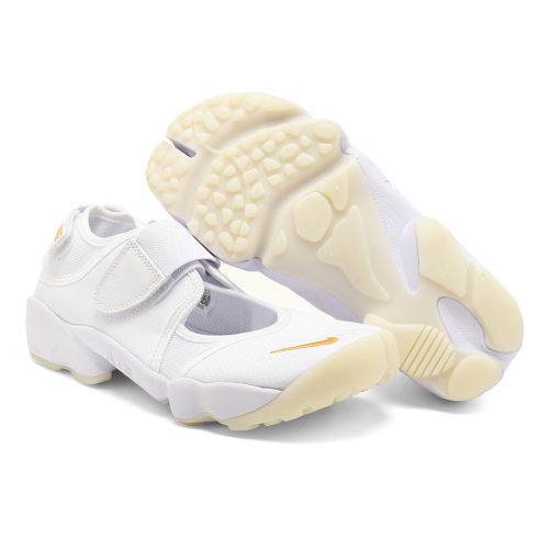 5A Air Rift BR Slip-On Sneakers White+beige soles