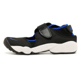 5A Air Rift BR Slip-On Sneakers Black white blue