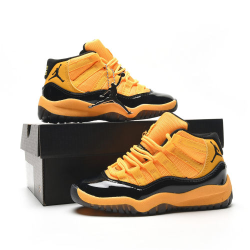 5A Jordan 11 Retro Black oranges