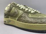 Original Air Force 1 Low by Virgil Abloh Brownish-green