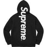 Original Satin Appliqué Hooded Sweatshirt